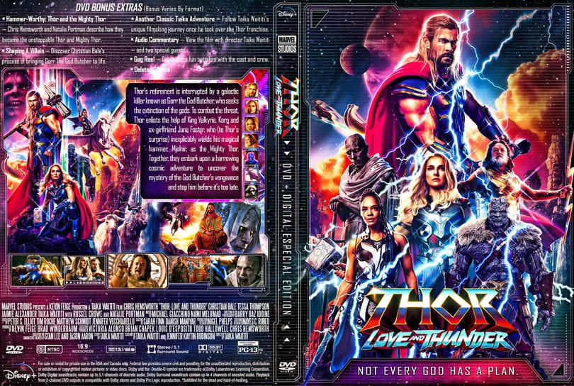 DVD Thor: Love And Thunder Marvel