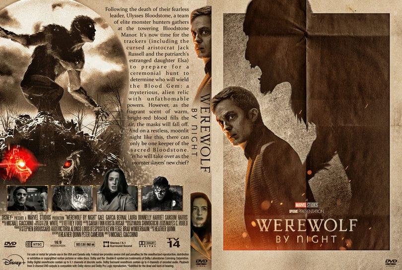 Werewolf by Night (2022) - Poster US - 1000*1500px