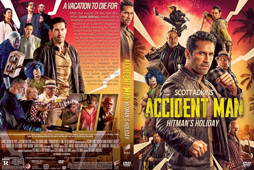 Accident Man Hitmans Holiday (2022) DVD Cover by CoverAddict on DeviantArt