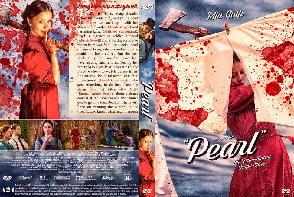 Pearl (2022) DVD Cover by CoverAddict on DeviantArt