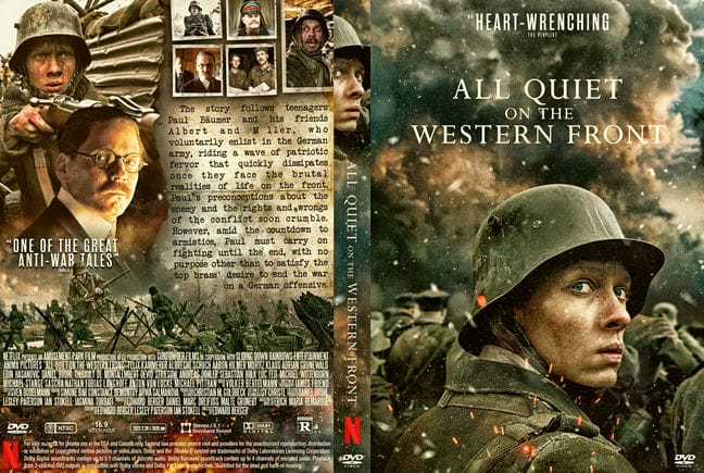 All Quiet On The Western Front Audiobook Free Download All Quiet on the Western Front (2022) DVD Cover by CoverAddict on