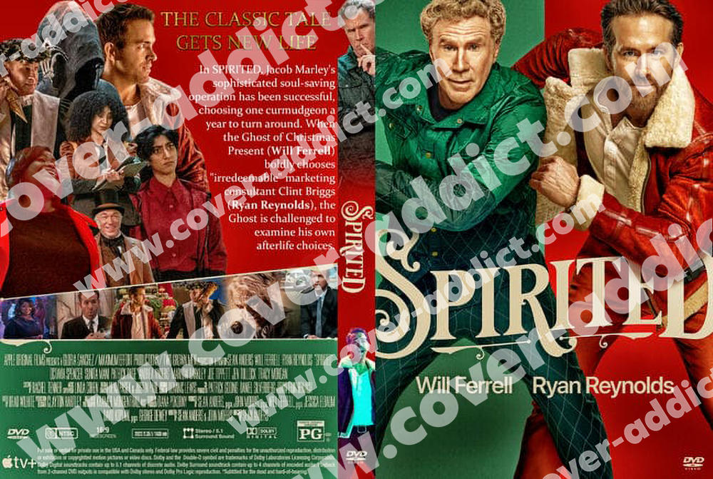 Spirited (2022) DVD Cover by CoverAddict on DeviantArt