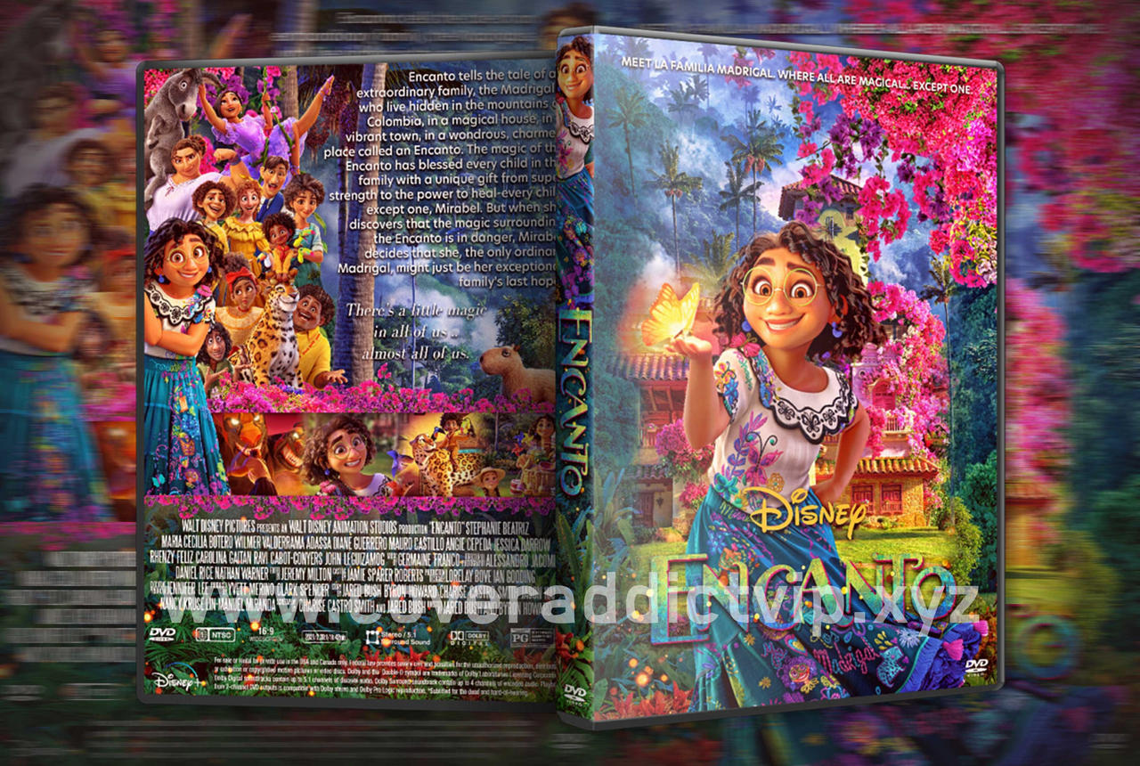 My Blu-ray Cover: Disney's Encanto by InkArtWriter on DeviantArt