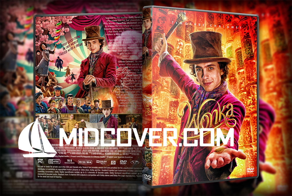 Wonka (2025) DVD Cover by CoverAddict on DeviantArt