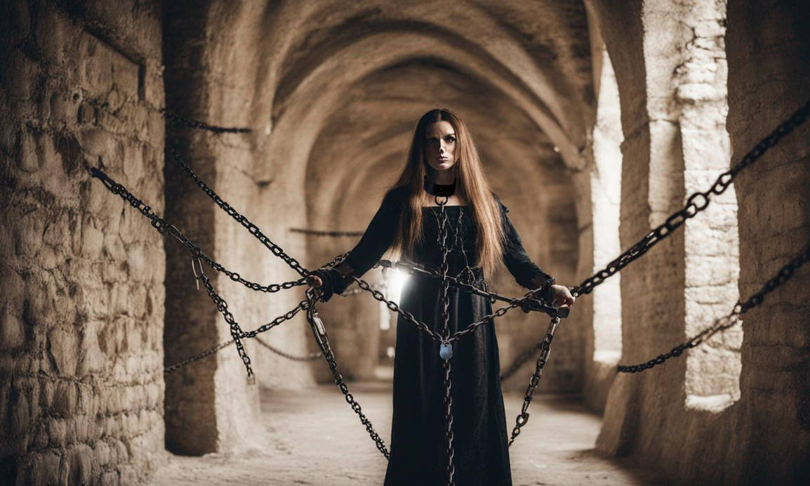 Woman In Chains In Medieval Dungeon 3 By Cardimart On DeviantArt woman-in-chains-in-medieval-dungeon-3-by-cardimart-on-deviantart