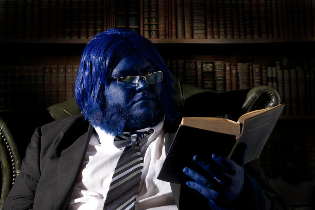 Relaxing in the Library