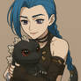Little godzilla and jinx