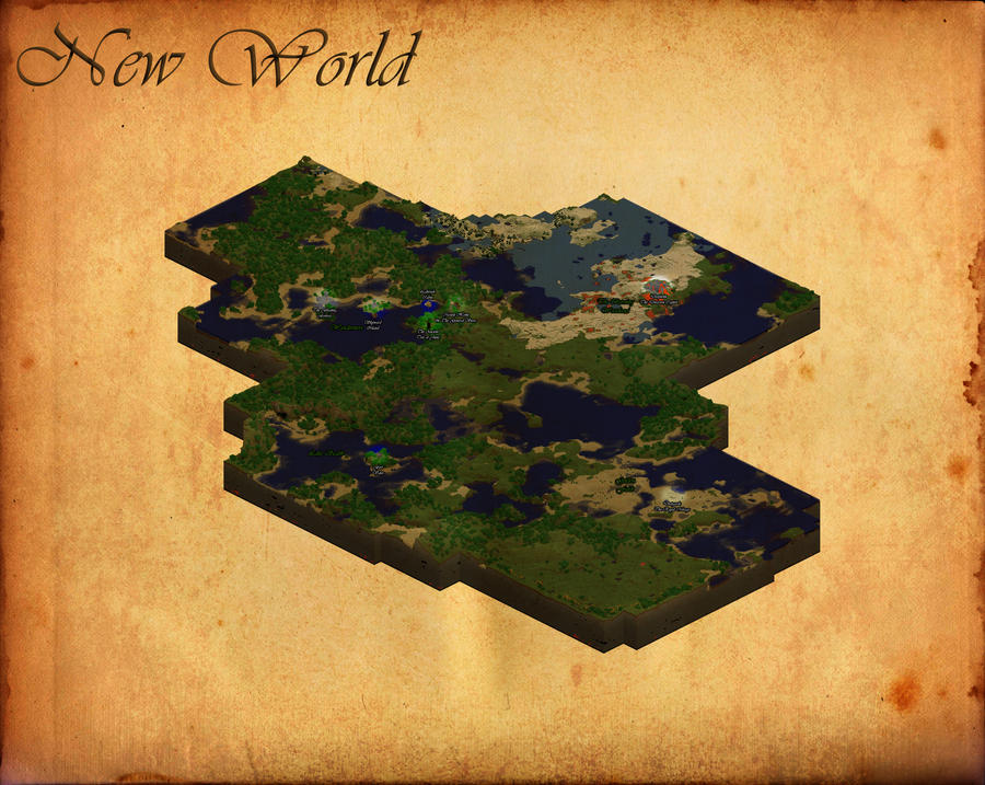 New World Map by daan-kun on DeviantArt