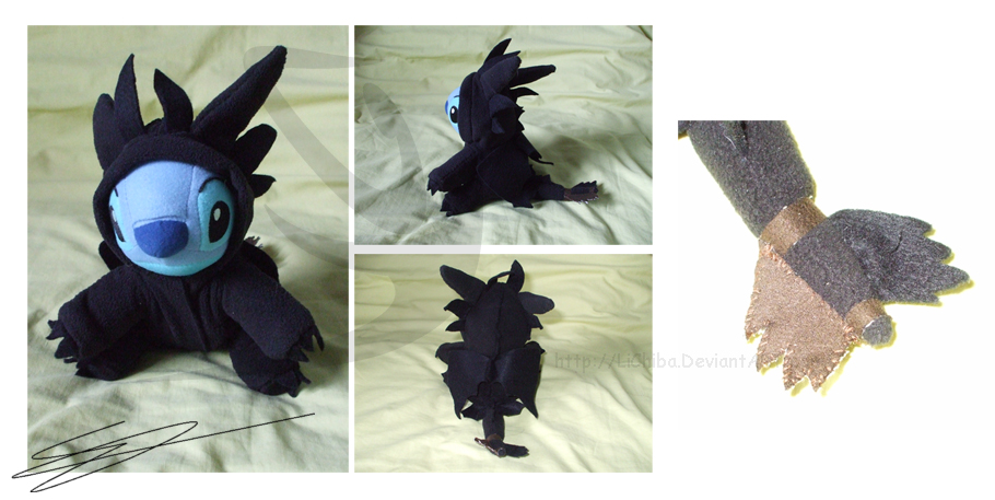 HTTYD - Stitch as Toothless