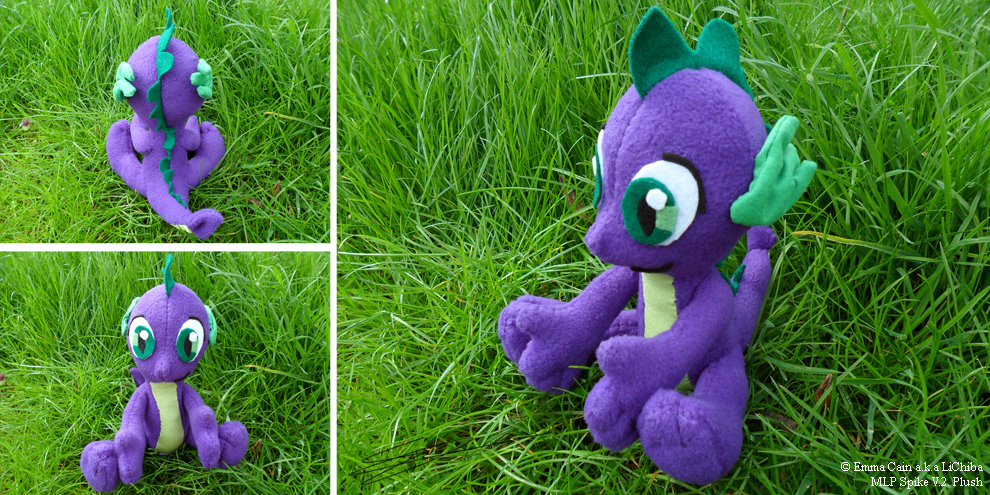 Spike the Dragon from MLP Plush - V2