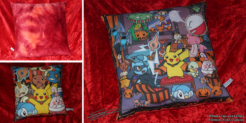 Pokemon Halloween Cushions