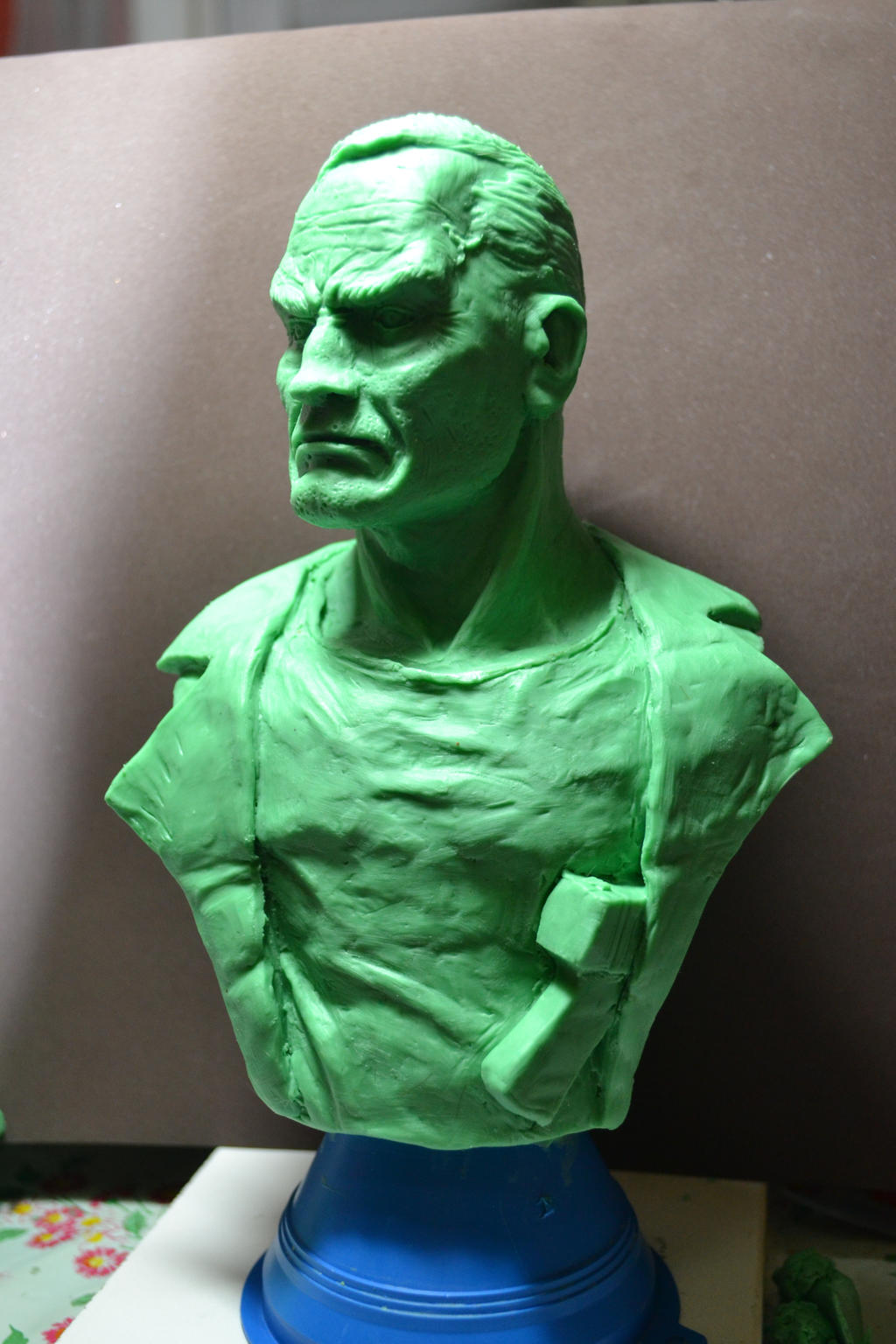 Punisher bust in progress