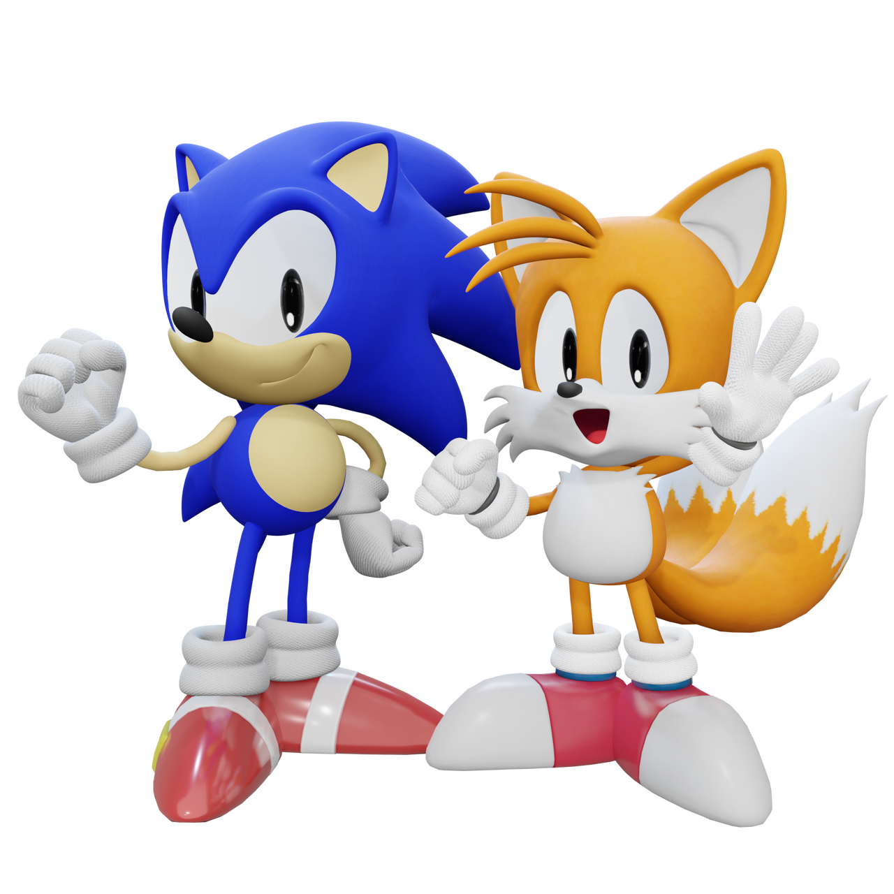 Classic Sonic & Classic Tails  Sonic, Classic sonic, Sonic the