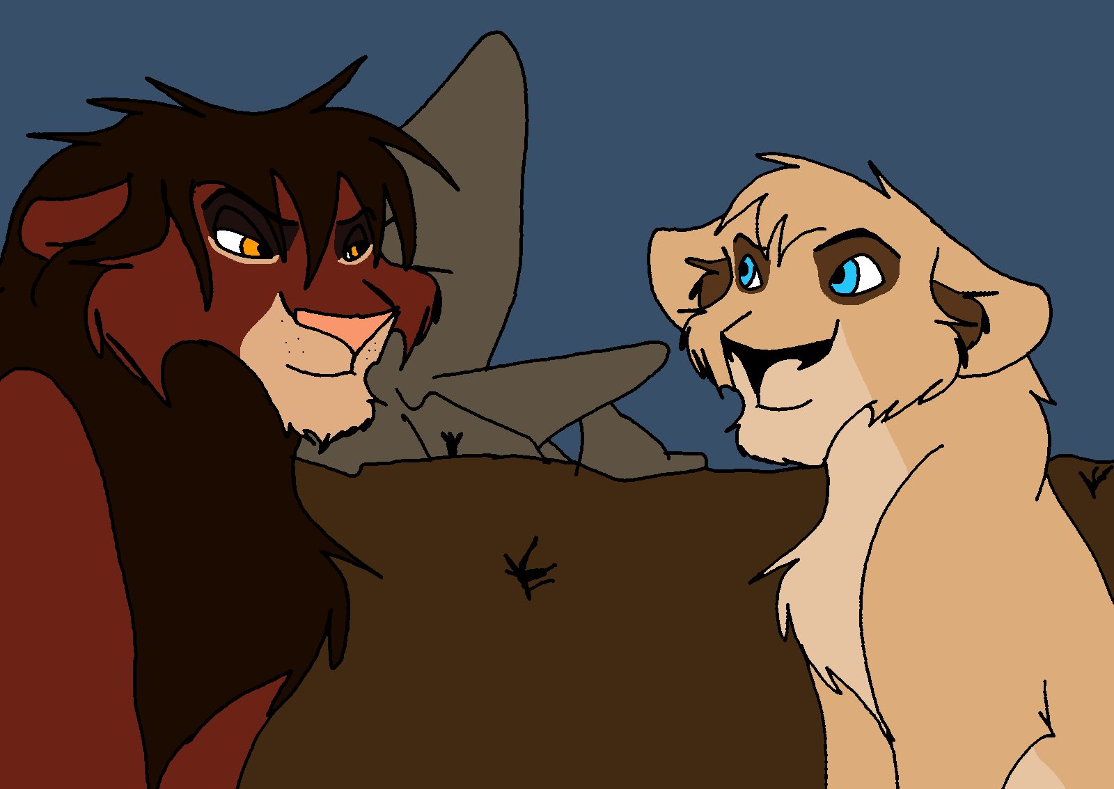 Parents of Kovu and Vitani by Gemini30 on DeviantArt