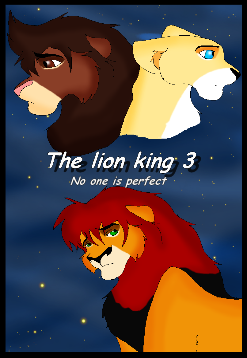 Lion king 3 cover No one is perfect