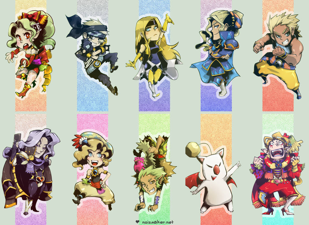 Final Fantasy VI: Bookmarks by karniz on DeviantArt