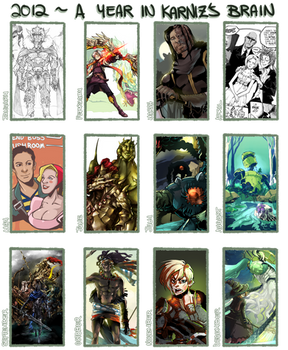 2012 Summary of Art - Inside Karniz's Brain