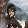 A Song of Ice and Fire: Arya + Needle in the Snow