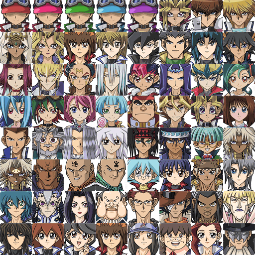 Yu-Gi-Oh! TAG FORCE SPECIAL SPRITES - CHARACTERS 1