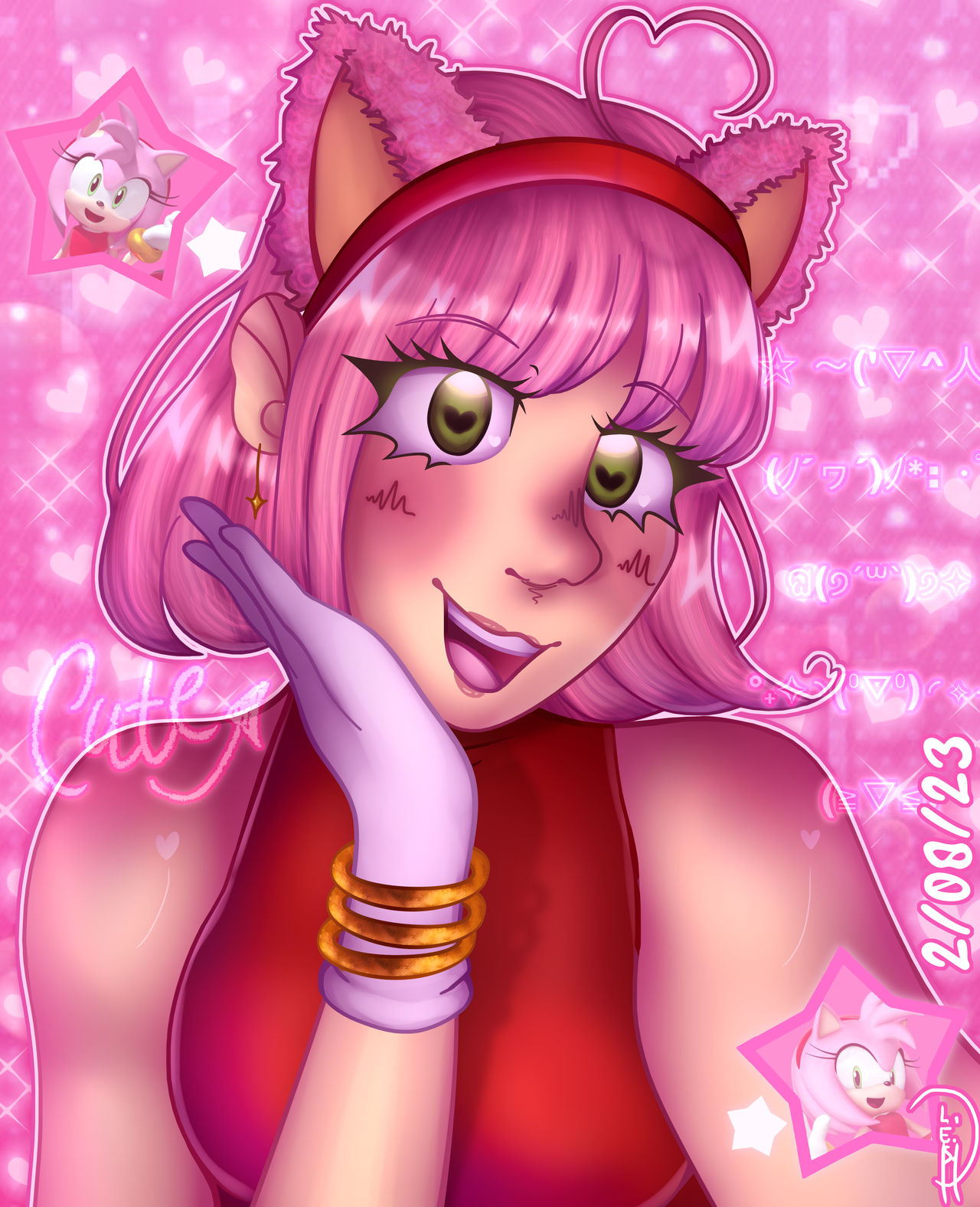 Humanized Amy Rose!! by LoohIsGod27 on DeviantArt