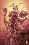 Lich Overlord sketch by Savedra