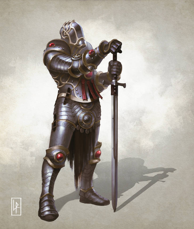 Plate armor knight by Savedra on DeviantArt