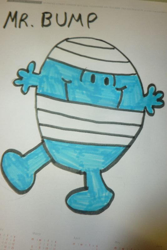 Mr.Bump Drawing by kingdeolt on DeviantArt