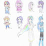 My Little Ponies Humanized