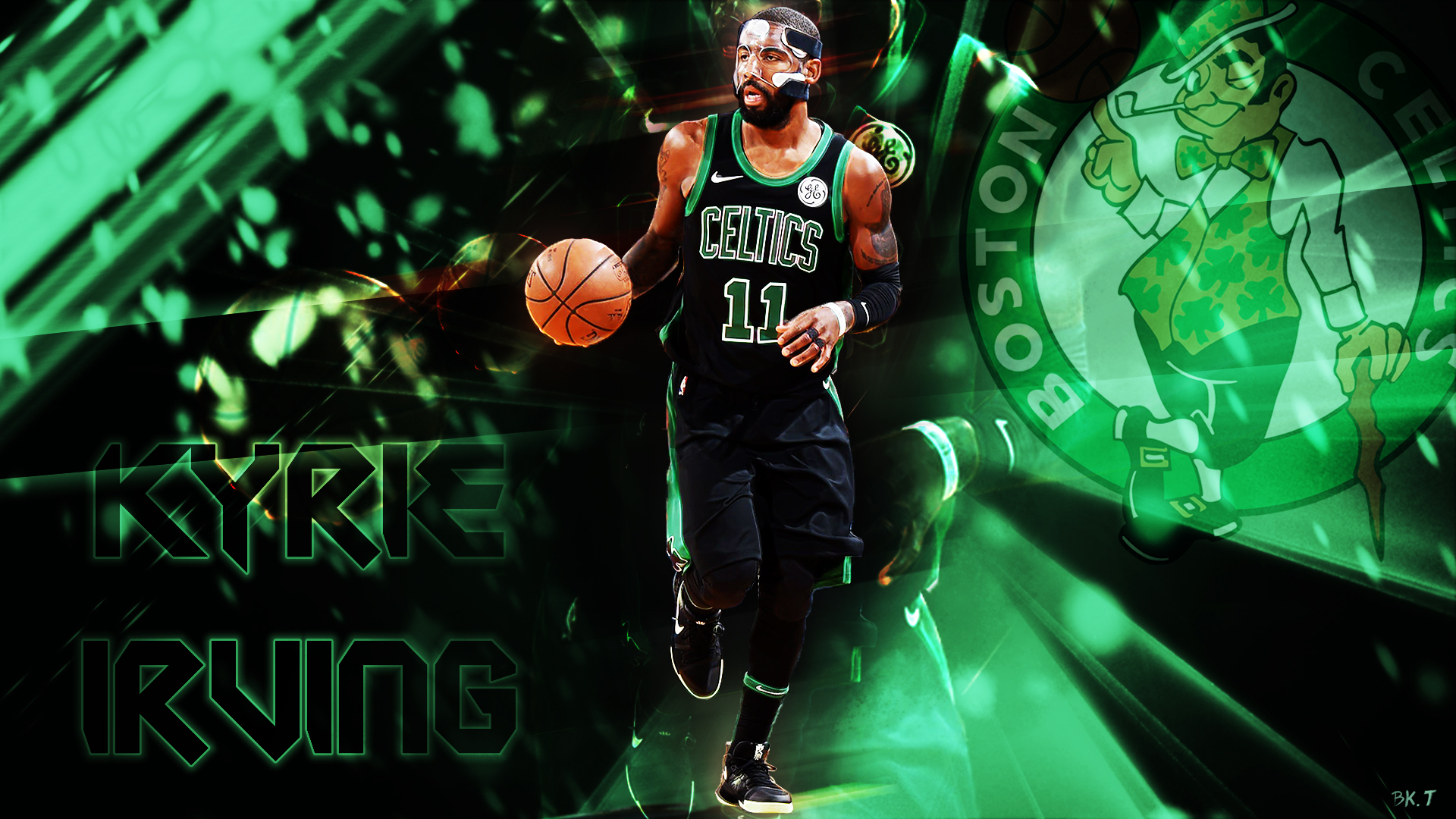 Kyrie Irving Celtics Wallpaper HD by BkTiem on DeviantArt Kyrie Irving Celtics Wallpaper HD by BkTiem on DeviantArt