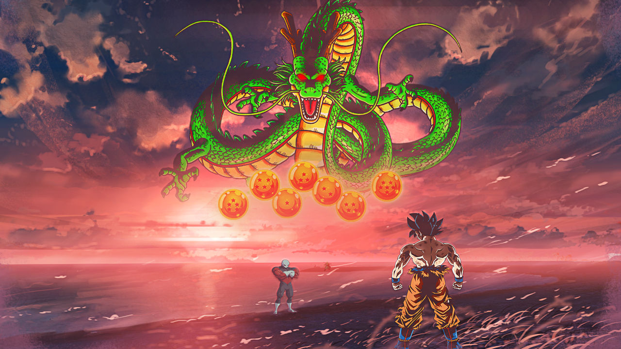 Download Unlock the power of Heroes with Dragon Ball! Wallpaper