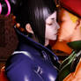 juri and cammy Intimate kissing 1 of 3 REQUESTED
