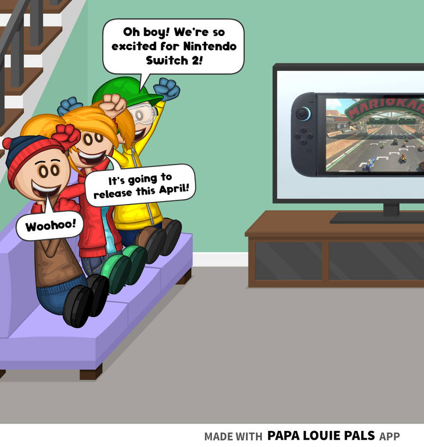 Comic Switch 2 Nintendo Switch 2 Release by CBrawls120 on DeviantArt