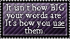 Big Words by QuidxProxQuo