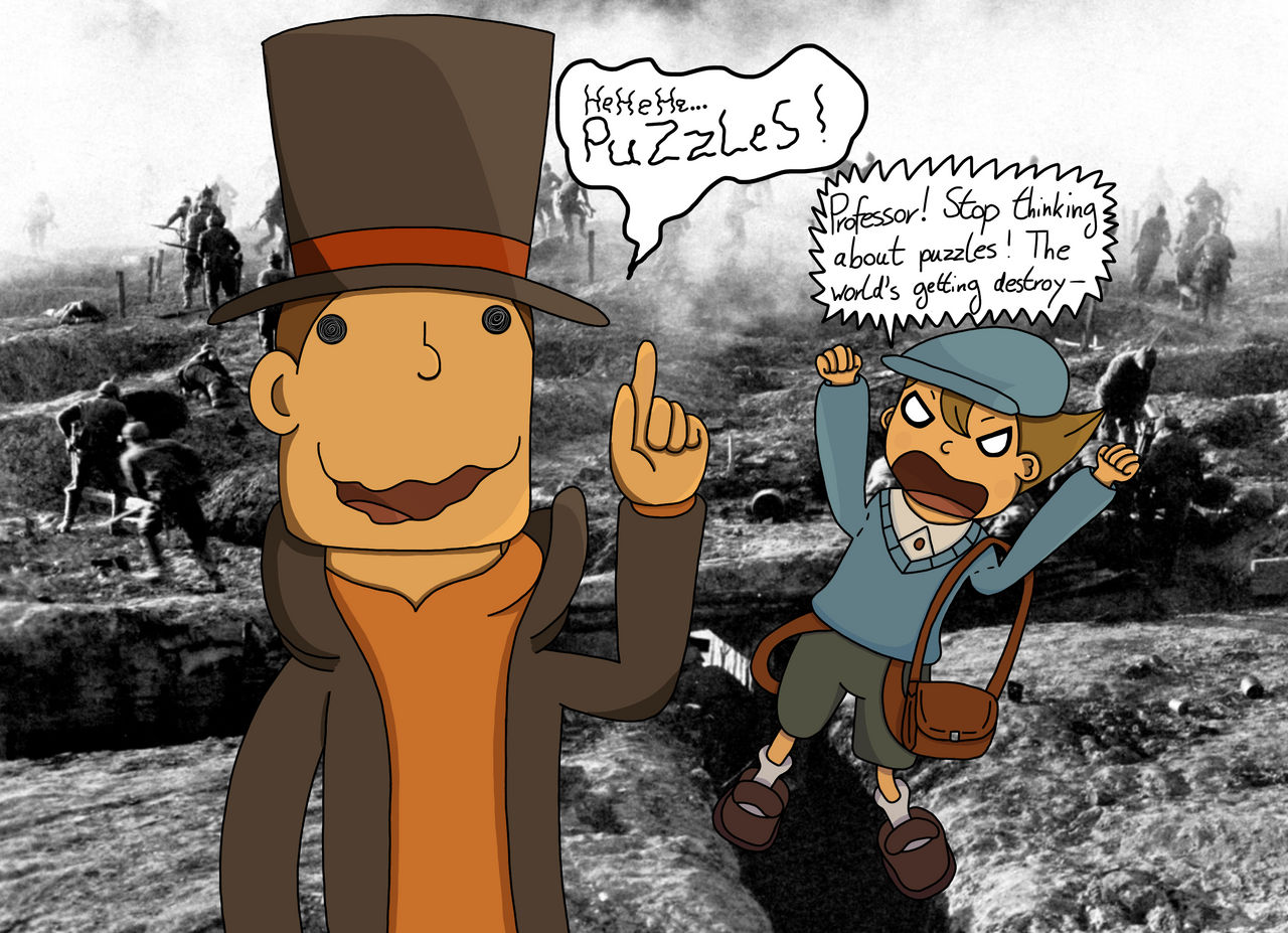 Layton Riddle Professor Layton and the Puzzle Completion by GermanDrCrygor on DeviantArt