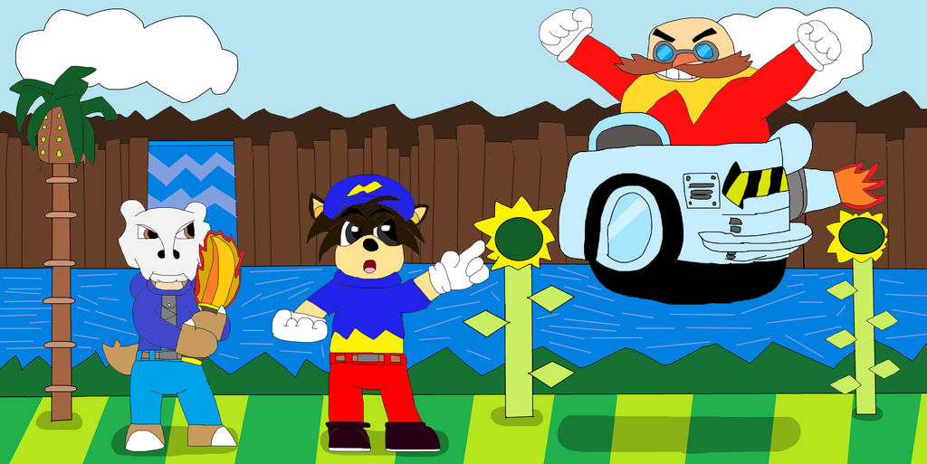 A battle with Dr Eggman by LiamTheMarowak on DeviantArt