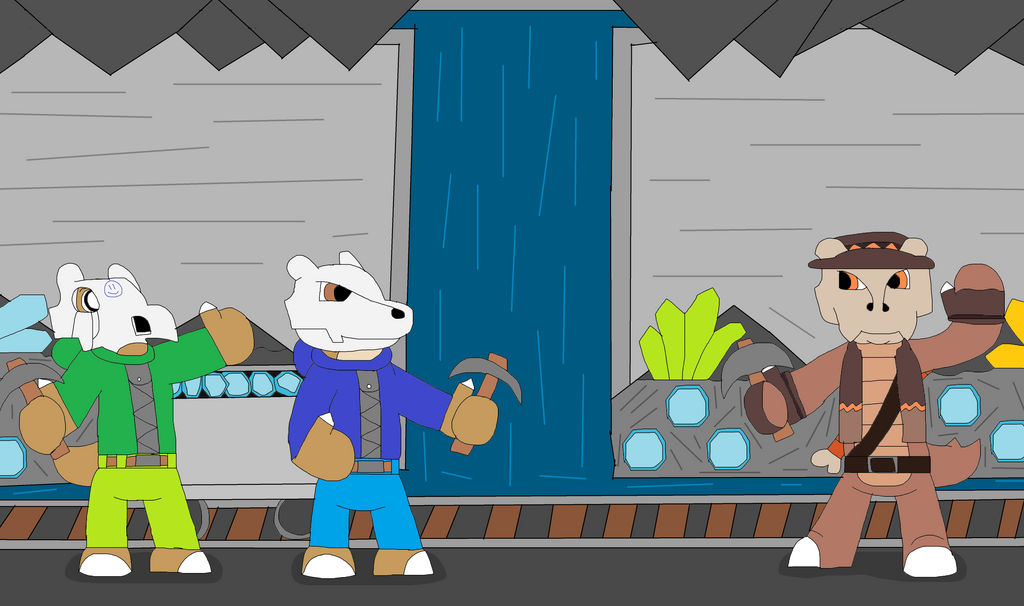 Mining the Minerals by LiamTheMarowak on DeviantArt