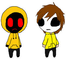 Chibi Masky And Hoody