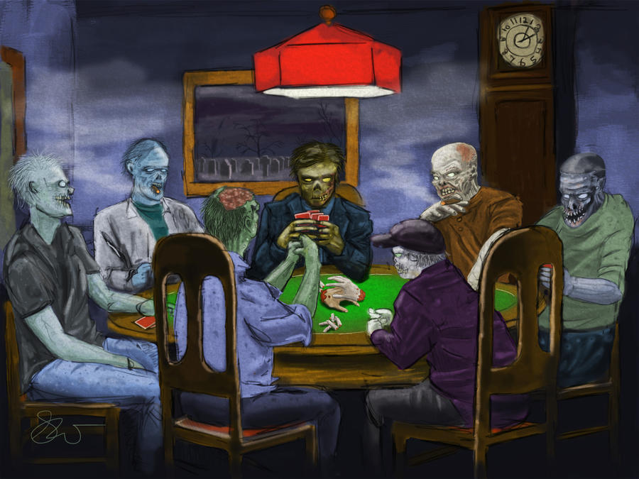 zombie poker by Stuartwebster on DeviantArt