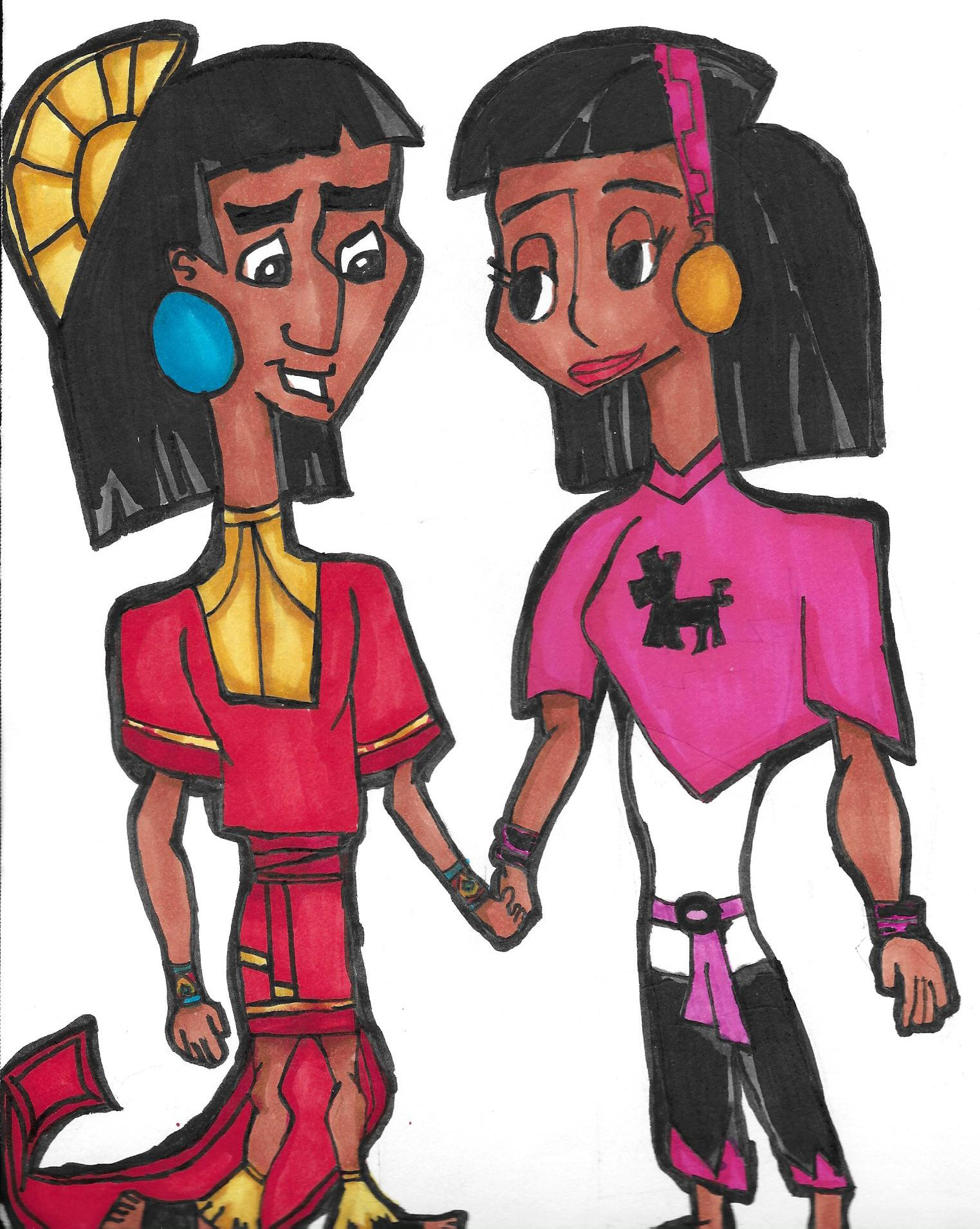 emperor kuzco x melina 4ever