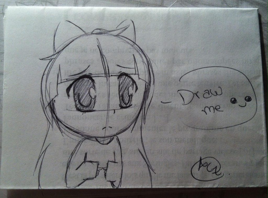 Draw me by onlysonamy on DeviantArt