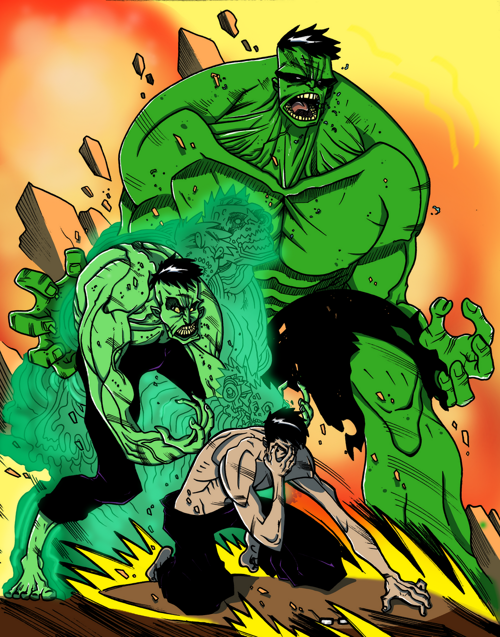 Hulk Color Code Hulk Colors by kykomonoto on DeviantArt