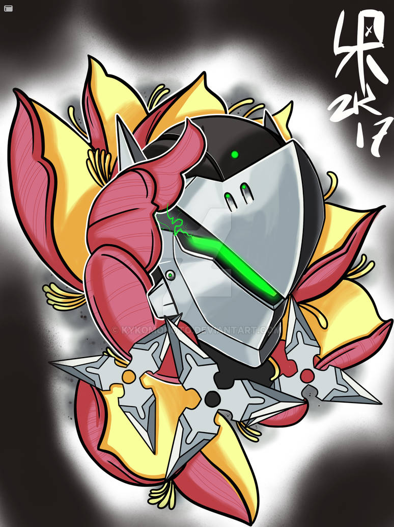 Overwatch Genji Tattoo by kykomonoto on DeviantArt