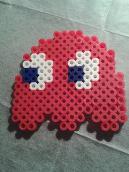 Pacman Ghost Perler