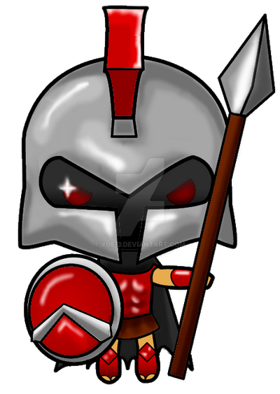 Pantheon, the chibi Spartan.