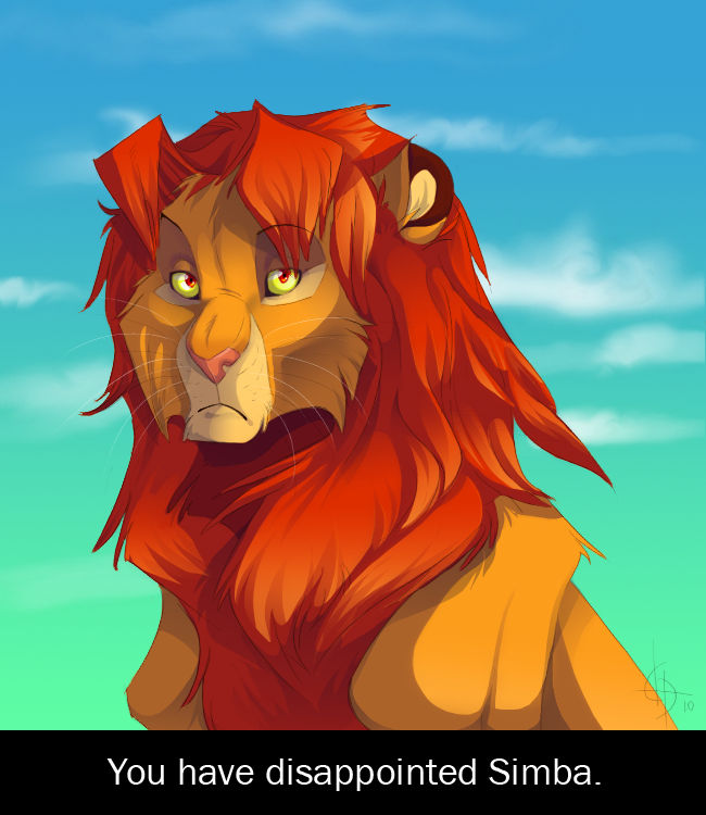 Simba by maryvirgin on DeviantArt