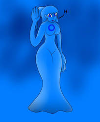 Ariel (the blue slime girl)