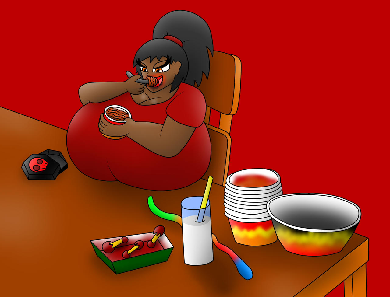 Deviantart Buffet Fiery food buffet by Darkrisk665-Drawings on DeviantArt