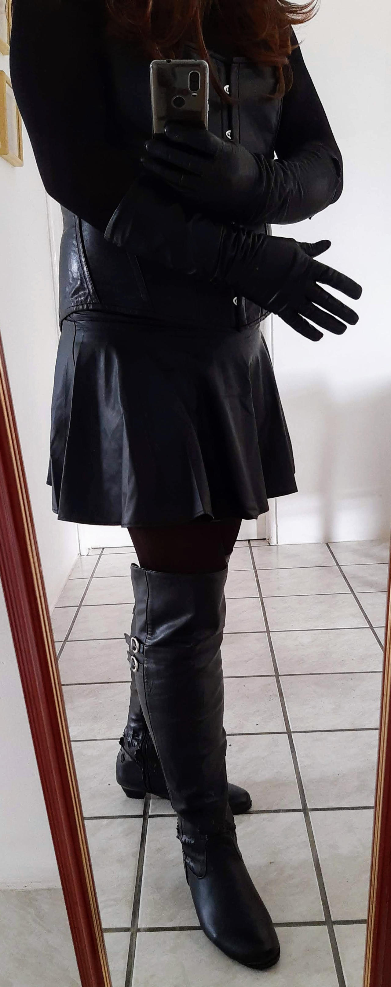 Leather Crossdresser By Glovedandbound On DeviantArt leather-crossdresser-by-glovedandbound-on-deviantart