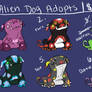 Alien Dog Adoptables