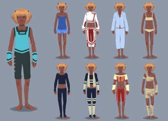 character clothing design